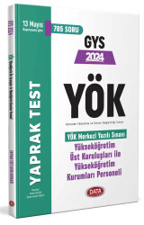 YÖK Üst Kuruluşları ile YÖK Personeli GYS Yaprak Test - 1