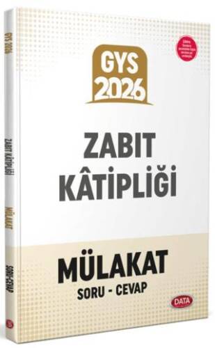 Zabıt Katipliği Mülakat Sınavına Hazırlık Kitabı - 1