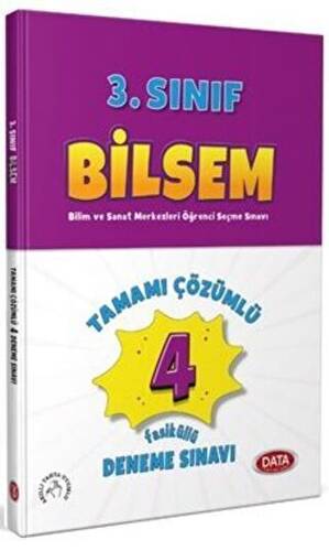 3. Sınıf Bilsem Tamamı Çözümlü 4 fasikül Deneme Sınavı - 1