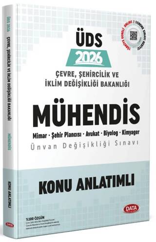 Çevre, Şehircilik ve İklim Bakanlığı Mühendis Unvan Değişikliği Sınavı Hazırlık Kitabı - 1
