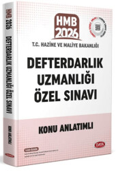 T.C. Hazine ve Maliye Bakanlığı Defterdar Uzmanlığı Özel Sınavı Konu Anlatımlı - Data Yayınları