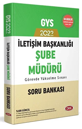 İletişim Başkanlığı GYS Şube Müdürü Soru Bankası - 1