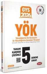 YÖK Üst Kuruluşları ile YÖK Personeli GYS Tamamı Çözümlü 5 Deneme Sınavı Karekod Çözümlü - 1