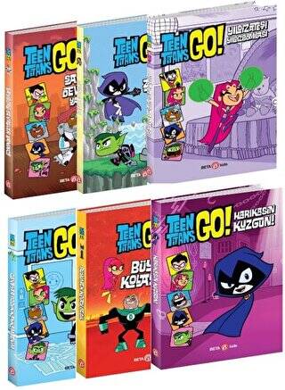 DC Comics: Teen Titans GO! Macera Seti 6 Kitap - 1