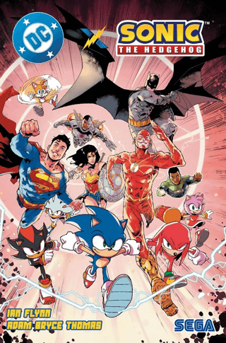 DC X Sonic The Hedgehog - 1