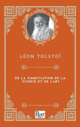 De la Signification de la Science et de l`art - Paper Books