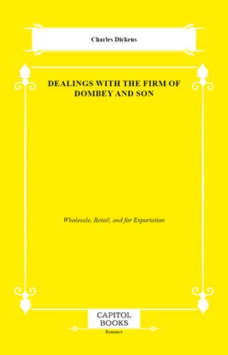 Dealings With the Firm of Dombey and Son - 1