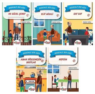 Dedemle Bir Gün Set 5 Kitap - 1