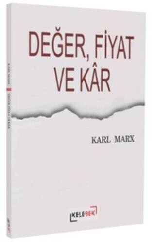 Değer, Fiyat ve Kar - 1