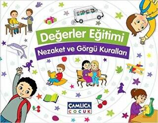 Değerler Eğitimi - Nezaket ve Görgü Kuralları Kutulu - 10 Kitap - 1