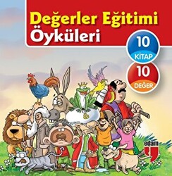 Değerler Eğitimi Öyküleri 10 Kitaplık Set - EDAM