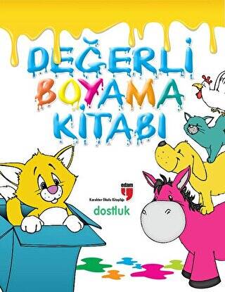 Değerli Boyama Kitabı - Dostluk - 1