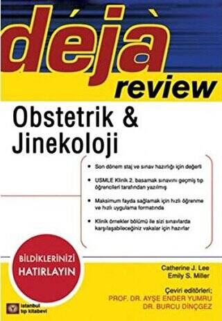 Deja Review - Obstetrik ve Jinekoloji - 1