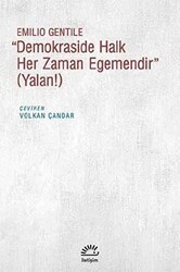 Demokraside Halk Her Zaman Egemendir - İletişim Yayınevi