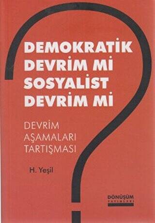 Demokratik Devrim Mi Sosyalist Devrim Mi? - 1