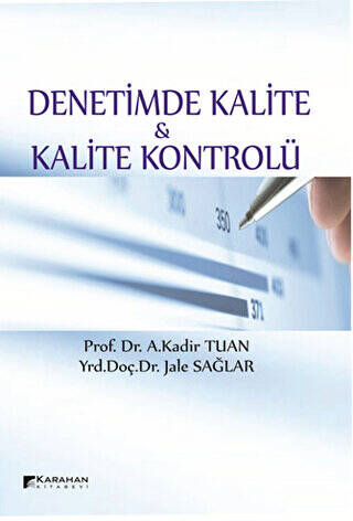 Denetimde Kalite ve Kalite Kontrolü - 1