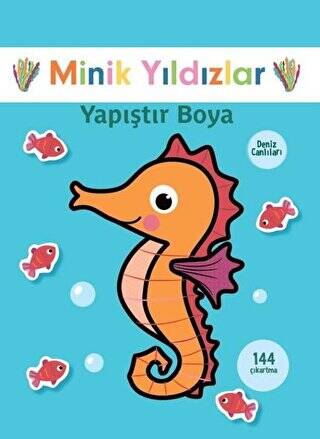 Deniz Canlıları Yapıştır Boya - Minik Yıldızlar - 1
