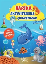 Deniz Hayvanları - Harika Aktivitelerle Çıkartmalar - 1