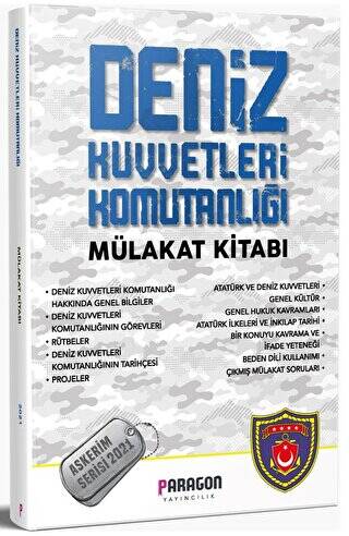 Deniz Kuvvetleri Komutanlığı Mülakat Kıtabı - 1