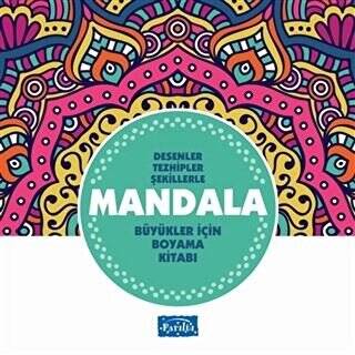 Desenler Tezhipler Şekillerle Mandala - Turkuaz Kitap - 1