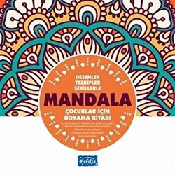 Desenler Tezhipler Şekillerle Mandala - Turuncu Kitap - 1