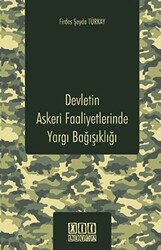 Devletin Askeri Faaliyetlerinde Yargı Bağışıklığı - 1