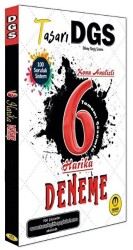 DGS 6 Harika Deneme PDF Çözümlü Tasarı Yayınları - 1