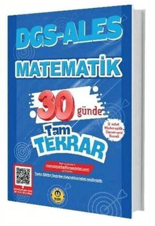 DGS - ALES Matematik 30 Günde Tam Tekrar Soru Bankası - 1