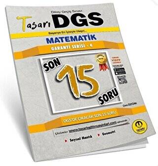 DGS Matematik Son 15 Garanti Serisi 4 - 1