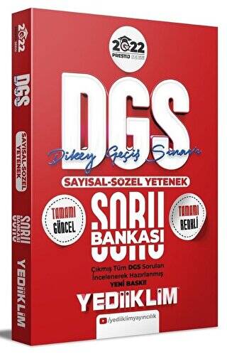 DGS Prestij Serisi Sayısal Sözel Yetenek Soru Bankası 4 Renk - 1
