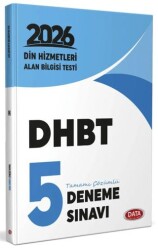DHBT 2025 Tüm Adaylar İçin Tamamı Çözümlü 5 Deneme Sınavı - Data Yayınları