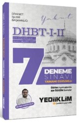 DHBT I-II Tamamı Çözümlü 7 Deneme Sınavı - 1