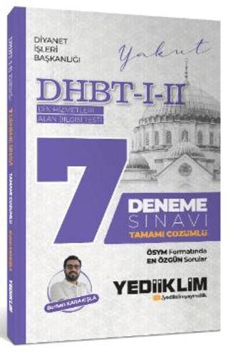 DHBT I-II Tamamı Çözümlü 7 Deneme Sınavı - 1