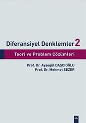 Diferansiyel Denklemler 2 - 1