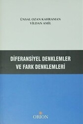 Diferansiyel Denklemler ve Fark Denklemleri - 1