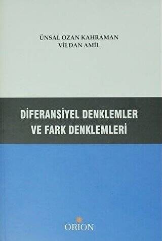 Diferansiyel Denklemler ve Fark Denklemleri - 1