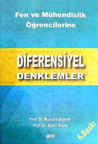 Diferensiyel Denklemler - 1