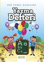 Dik Temel Harfleri Yazma Defteri - 1