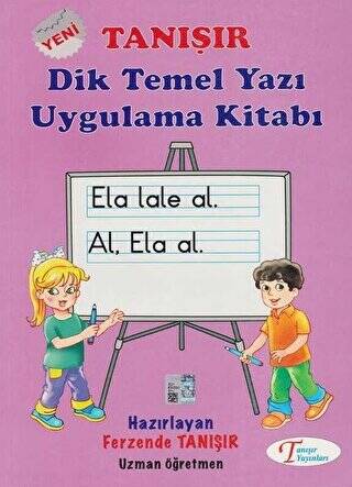 Dik Temel Yazı Uygulama Kitabı - 1