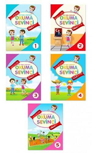 Dik ve Temel Harflerle Okuma Sevinci 5 Kitap Takım - 1