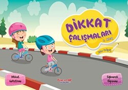 Dikkat Çalışmaları 3. Kitap Kalem Hediyeli - 1