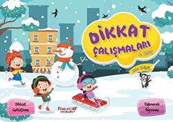 Dikkat Çalışmaları 4. Kitap Kalem Hediyeli - 1