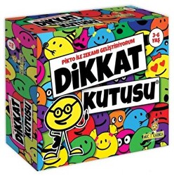 Dikkat Kutusu - Pikto ile Zekamı Geliştiriyorum 3-6 Yaş - Yükselen Zeka Yayınları