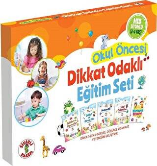 Dikkat Odaklı Eğitim Seti 3-4 Yaş - 1