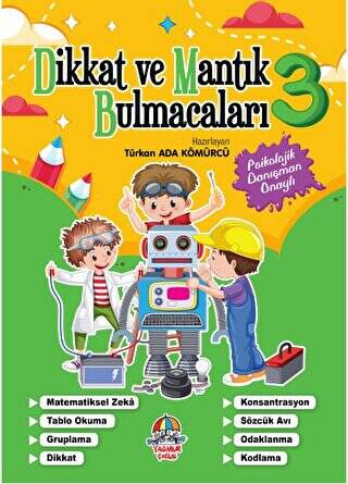 Dikkat ve Mantık Bulmacaları - 3 - 1