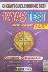 Dikkati Güçlendirme Seti 12 Yaş Test - Adeda Yayınları