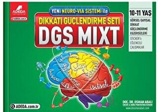 Dikkati Güçlendirme Seti DGS Mixt 10-11 Yaş - 1