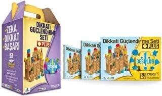 Dikkati Güçlendirme Seti Plus 3 Kitap Materyalsiz - 8 Yaş - 1