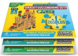 Dikkati Güçlendirme Seti Plus 3 Kitap Materyalsiz - 8 Yaş - 1