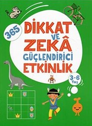 Dikkatini Geliştir Zekanı Güçlendir Eğlen - Yeşil Kitap - 1